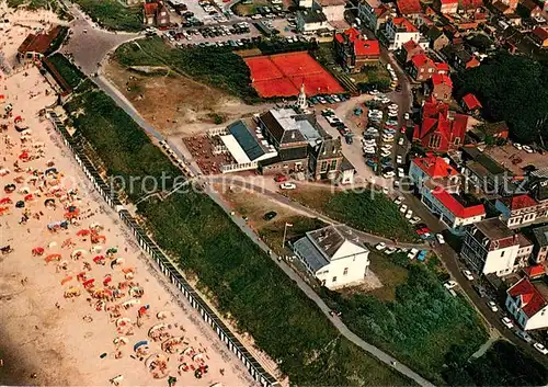AK / Ansichtskarte Domburg_NL Fliegeraufnahme Strand 
