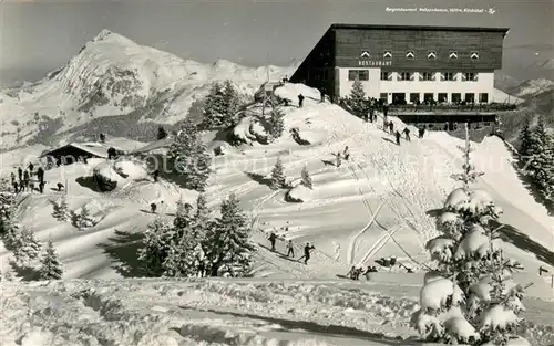 AK / Ansichtskarte Kitzbuehel_Tirol Bergrestaurant Hahnenkamm Kitzbuehel Tirol