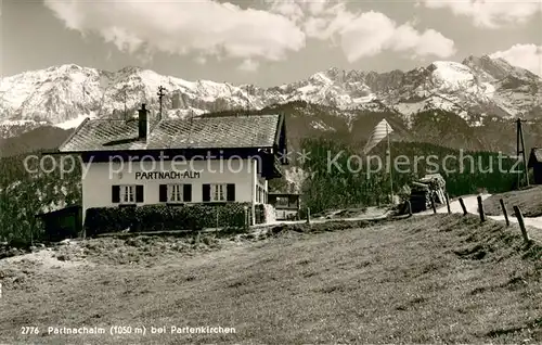 AK / Ansichtskarte Partenkirchen Partnach Alm Alpen Partenkirchen