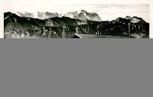 AK / Ansichtskarte Bad_Kohlgrub Hoerndlhuette mit Zugspitze Bad_Kohlgrub