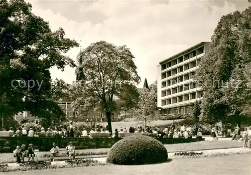 AK / Ansichtskarte Bad_Elster Kliniksanatorium Park Bad_Elster
