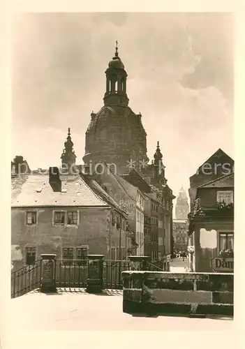 AK / Ansichtskarte Dresden Frauenkirche vor der Zerstoerung Dresden