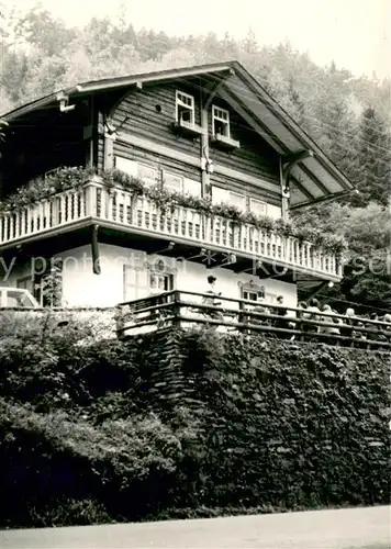 AK / Ansichtskarte Schwarzburg_Thueringer_Wald Schweizerhaus im Schwarzatal Schwarzburg_Thueringer