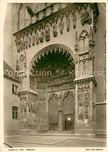 AK / Ansichtskarte Augsburg Dom Suedportal Augsburg