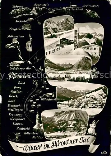 AK / Ansichtskarte Pfronten Teilansichten Pfronten