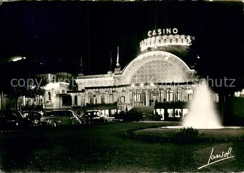 AK / Ansichtskarte Evian les Bains_74 Le Casino Illuminations de nuit 