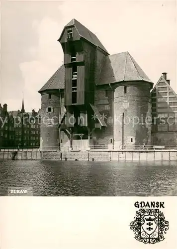 AK / Ansichtskarte Gdansk_Danzig_PL Zuraw 