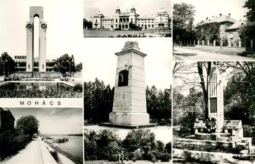 AK / Ansichtskarte Mohacs Teilansichten Mohacs
