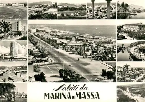 AK / Ansichtskarte Marina_di_Massa_IT Orts und Teiansichten Viali Lungomare 