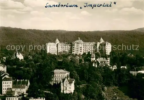 AK / Ansichtskarte Karlovy_Vary_Karlsbad Sanatorium Imperial 