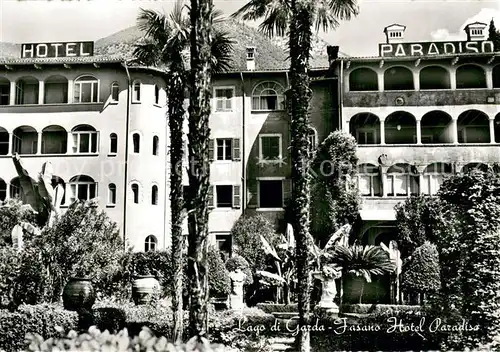 AK / Ansichtskarte Fasano_Lago_di_Garda Hotel Paradiso Fasano_Lago_di_Garda