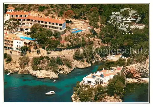 AK / Ansichtskarte Paguera_Mallorca_Islas_Baleares_ES Hotel Petit Cala Fornells Fliegeraufnahme 