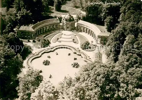 AK / Ansichtskarte Bayreuth Eremitage Fliegeraufnahme Bayreuth