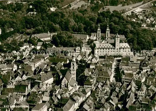 AK / Ansichtskarte Bad_Mergentheim Fliegeraufnahme Bad_Mergentheim