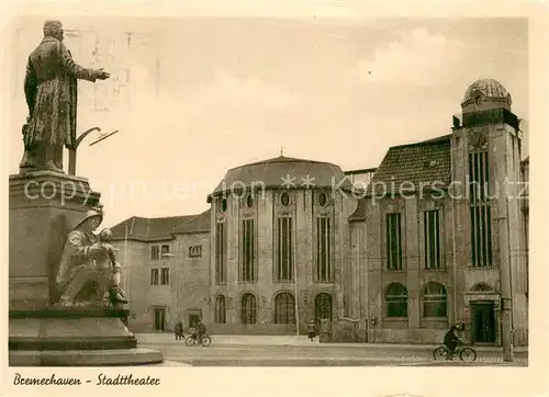AK / Ansichtskarte Bremerhaven Stadttheater Bremerhaven