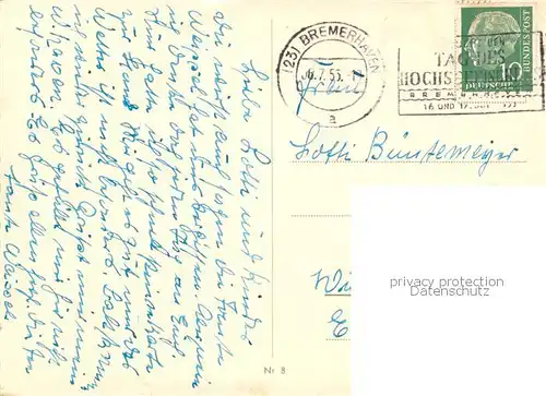 AK / Ansichtskarte Bremerhaven Stadttheater Bremerhaven