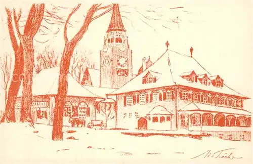AK / Ansichtskarte Landesausstellung_Bern_1914 Kirche  