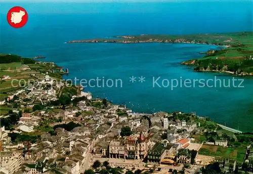 AK / Ansichtskarte Ribadeo_ES Fliegeraufnahme Kueste 