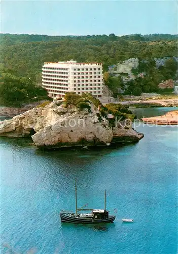 AK / Ansichtskarte Menorca_Islas_Baleares_ES Bucht Galdana Hotel Audax 