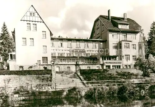 AK / Ansichtskarte Schierke_Harz FDGB Erholungsheim Hermann Gieseler Aussenansicht Schierke Harz