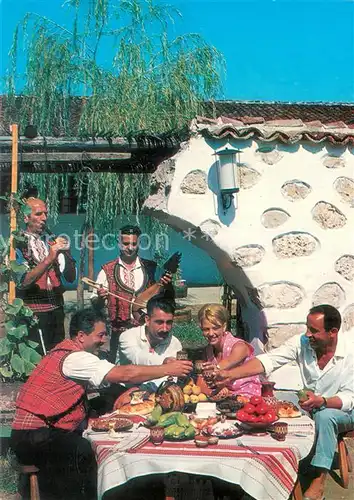 AK / Ansichtskarte Slantschev_Brjag Restaurant Tschutschura Slantschev_brjag