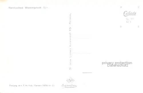 AK / Ansichtskarte Wenningstedt_Sylt Fliegeraufnahme Wenningstedt_Sylt