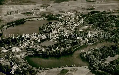 AK / Ansichtskarte Waldsee_Bad Fliegeraufnahme Waldsee_Bad