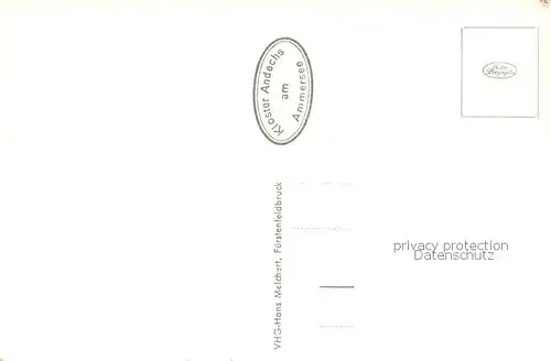 AK / Ansichtskarte Andechs Kloster Andechs Fliegeraufnahme Andechs