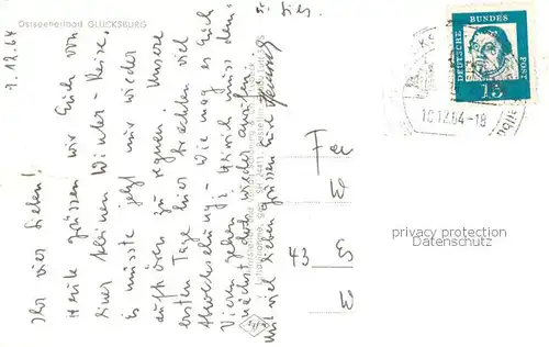 AK / Ansichtskarte Gluecksburg_Ostseebad Fliegeraufnahme mit Schloss Gluecksburg Gluecksburg_Ostseebad