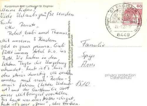 AK / Ansichtskarte St_Englmar Kurzentrum Freibad St_Englmar