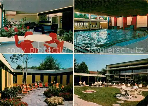 AK / Ansichtskarte Bad_Krozingen Thermalhallenbad Terrasse Gastraum Bad_Krozingen