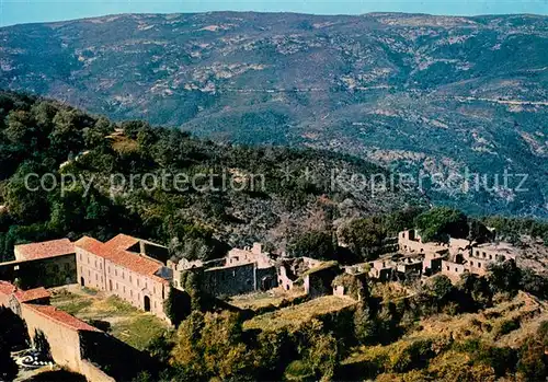 AK / Ansichtskarte Collobrieres Chartreuse de la verne Vue generale aerienne Collobrieres