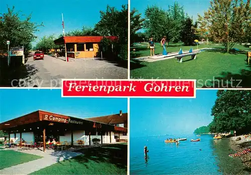 AK / Ansichtskarte Gohren_Kressbronn Ferienpark Campingplatz Gohren am Bodensee 