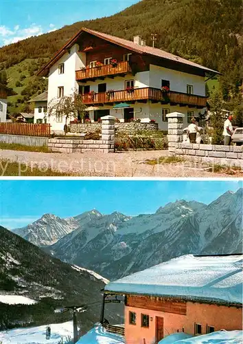 AK / Ansichtskarte Campo_Tures Garni Holzer Aussenansichten Sommer Winter Campo Tures