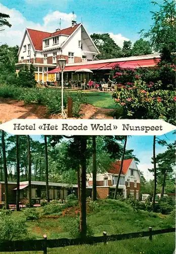 AK / Ansichtskarte Nunspeet Hotel Het Roode Wold Nunspeet