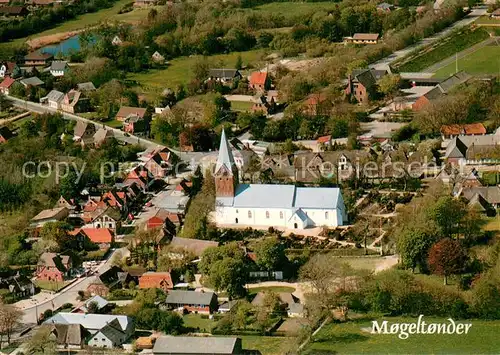 AK / Ansichtskarte Tonder Mogeltonder Fliegeraufnahme Tonder
