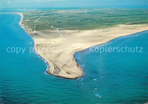 AK / Ansichtskarte Skagen Grenens Spids Fliegeraufnahme Skagen