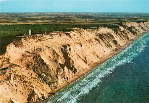 AK / Ansichtskarte Lokken Rubjerg Knude Fliegeraufnahme Lokken