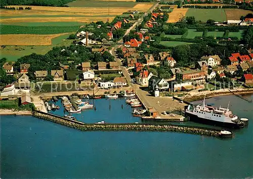 AK / Ansichtskarte Lohals Langeland Fliegeraufnahme Lohals