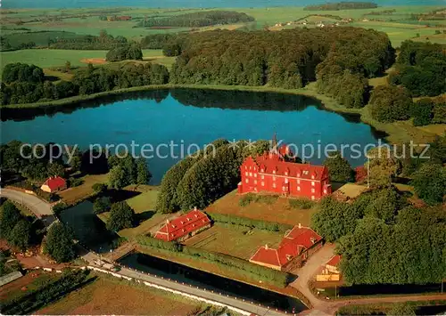 AK / Ansichtskarte Langeland_Daenemark Tranekaer Slot Fliegeraufnahme Langeland_Daenemark