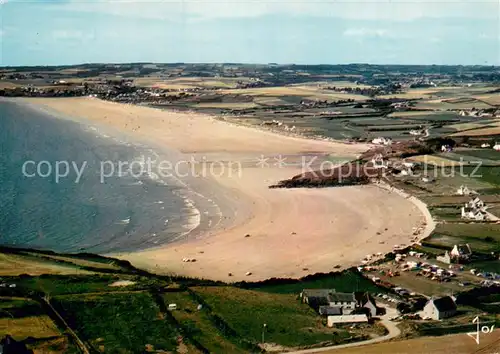 AK / Ansichtskarte Plomodiern Plages de Porz ar Vag et de Lestrevet Fliegeraufnahme Plomodiern