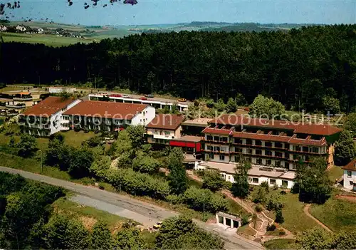 AK / Ansichtskarte Bad_Mergentheim Sanatorium Hermann Fliegeraufnahme Bad_Mergentheim