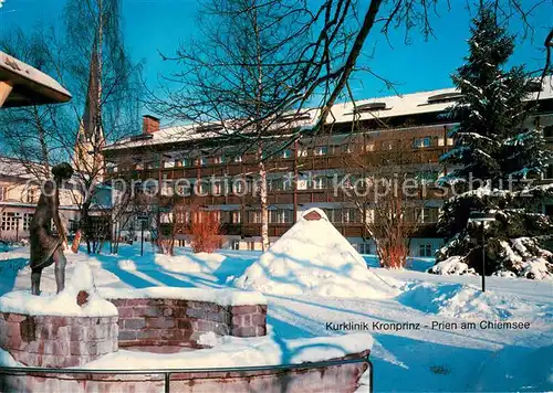 AK / Ansichtskarte Prien_Chiemsee Kurklinik Kronprinz Prien Chiemsee