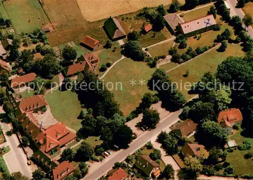 AK / Ansichtskarte Hermannsburg Nieders Luth Heimvolkshochschule Fliegeraufnahme Hermannsburg