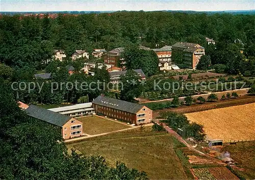 AK / Ansichtskarte Reinbek Mutterhaus der Grauen Schwestern und Krankenhaus St Adolfstift Fliegeraufnahme Reinbek