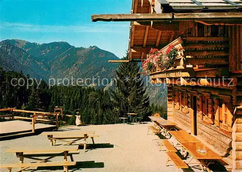 AK / Ansichtskarte Hochfelln_Ruhpolding Raffner Alm Hochfelln Ruhpolding