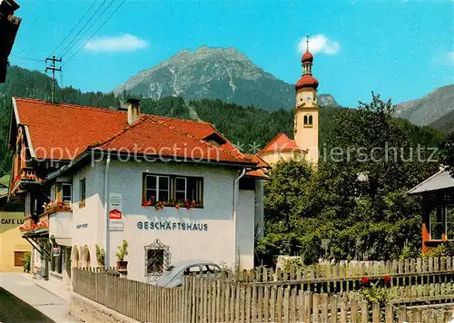 AK / Ansichtskarte Fulpmes_Tirol Ortspartie mit Kirche Fulpmes Tirol