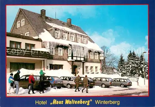 AK / Ansichtskarte Winterberg_Hochsauerland Hotel Haus Waltenberg Winterberg_Hochsauerland