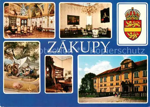 AK / Ansichtskarte Zakupy_Reichstadt_Czechia Zamek Do dneani podoby byl zamek upraven v roce 