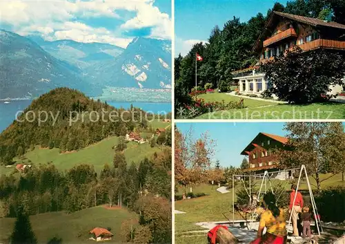 AK / Ansichtskarte Leissigen_Thunersee Ferienheim der Pilgermission St Chrischona Meielisalp 